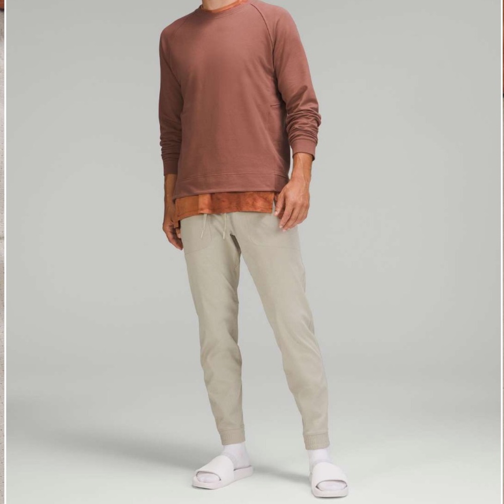 Lululemon ABC joggers mens XL raw linen